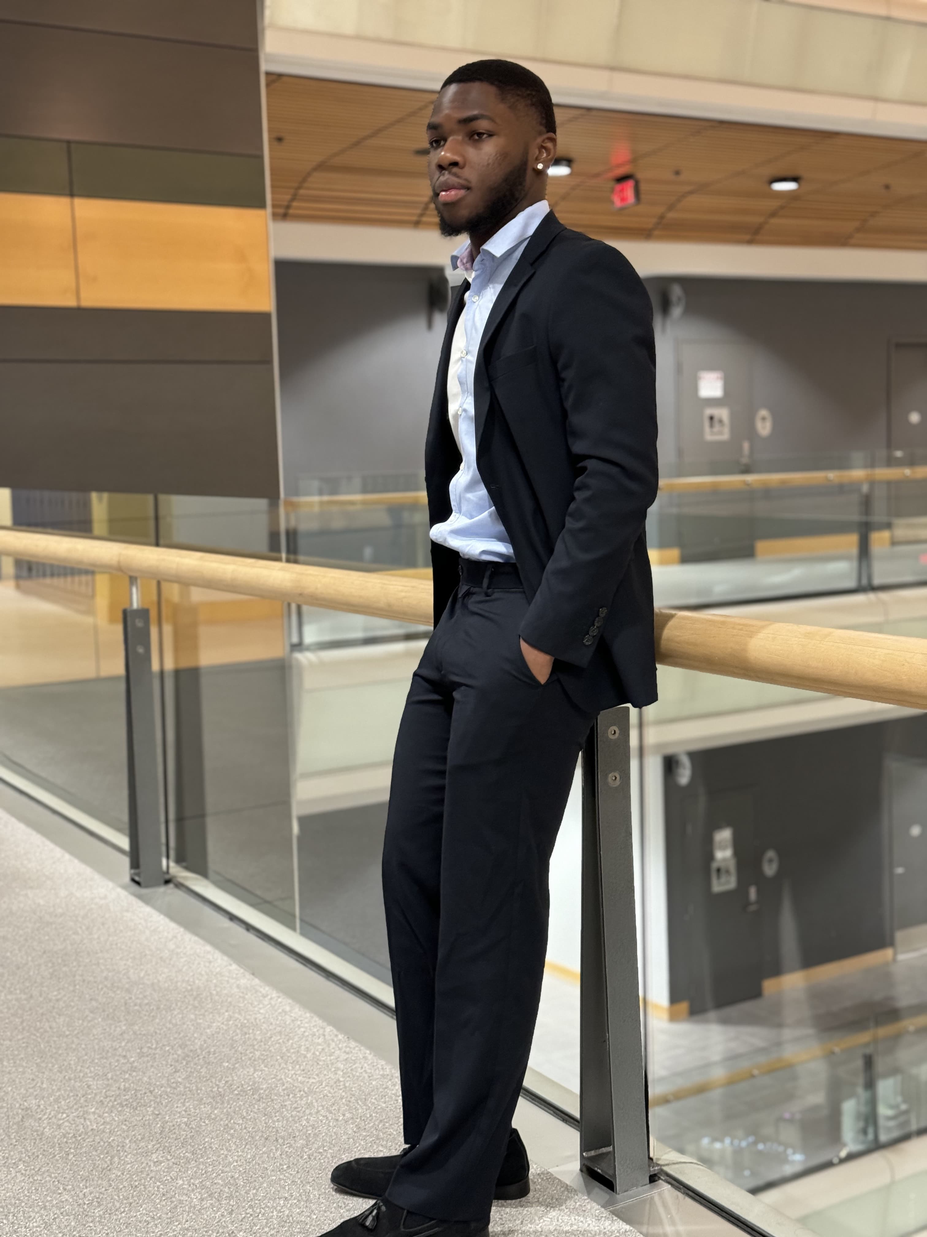 Portrait of Maxime Newman Nereyabagabo